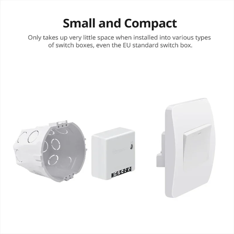 SONOFF Mini R2 WIFI Smart Switch Smart Home Remote 2-Way Control Timer Wireless DIY Switch Ewelink Alexa Voice Interruptor