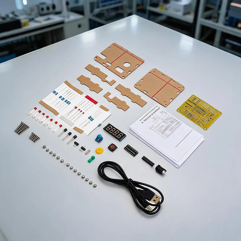 After Assembly 73*58*17mm DIY for Kit Transparent Shell Protection Kit Measurement Device USB external Power Compatible