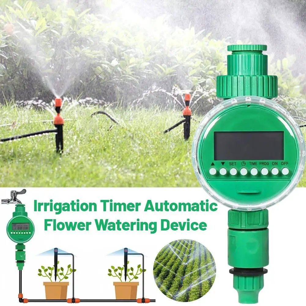 Automatic Garden Water Timer Easy Operation Irrigation Controller IP67 Waterproof Hose Timer for Outdoor Faucet Lawn Watering