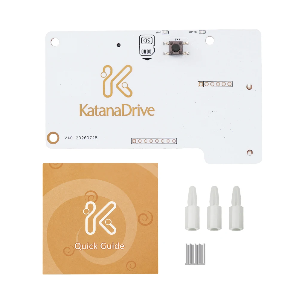 TicKnot KatanaDrive Newest Ultimate Optical Drive Emulator For Dreamcast VA1 Faster Loading GDEMU ODE SD Loader