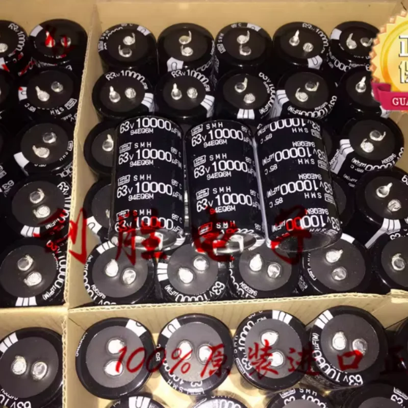 

10000UF 63V оригинальный японский аудиоконденсатор Black Diamond в коробке 63V10000UF 30*50 SMH