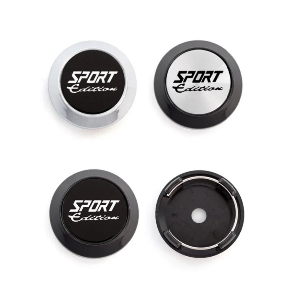 

4pcs3D Fit for 45mm Stickers SPORT EDITION Emblem Logo 68/69mm Car Wheel Center Cap Rim Hub Cover Badge Styling Auto Accessories