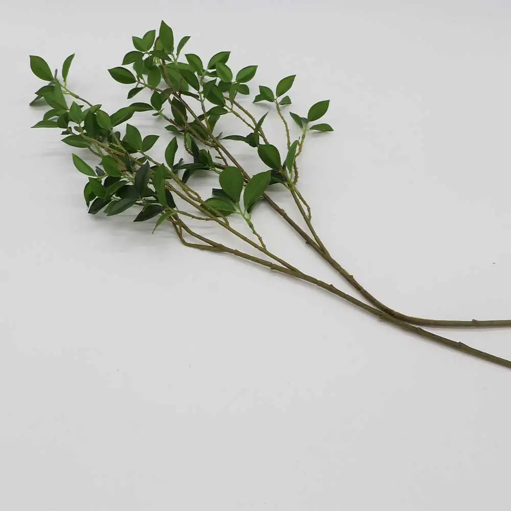 Plantas Artificiales de Lujo Tenuifolia para Hogar y Oficina, Rama Larga, Flor Artificial, Decoración del Hogar, Ramas Artificiales, Rama de Árbol Ficus