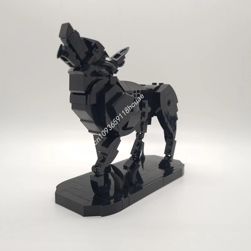 

231 шт. MOC Canis Lupus, строительные блоки, рождественские надохновляющие креативный подарок на день рождения для молодых строителей, детские игрушки, подарок