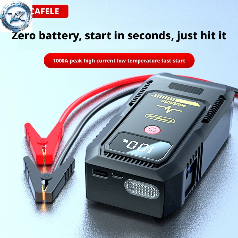 

【Multi-functional】Jump Starter Power Bank 1000A 12V Portable Car Battery Starter Emergency AUTO Booster Starting Device Jump Sta