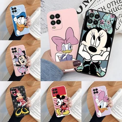 For Xiaomi Mi 10 Lite 5G Phone Case Pink Mickey Mouse Minnie Cover Soft TPU Fundas For Xiaomi Mi 10 Lite Bags Donald Duck Coque
