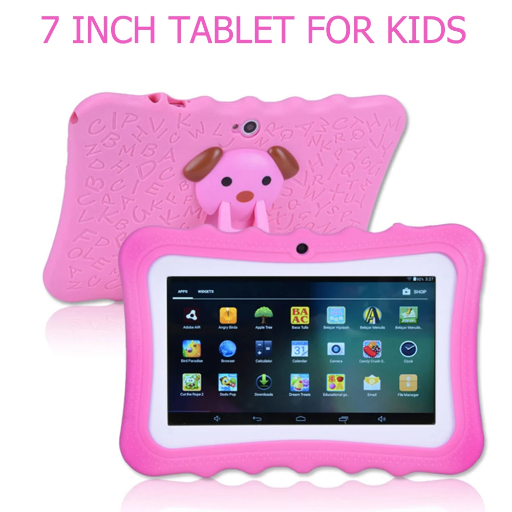 Learning Tablets for Kids 7 Inch 2GB 16GB Kids Tablet Toddler Educationa Toys Gift for Children HD Dual Cameras Android 10