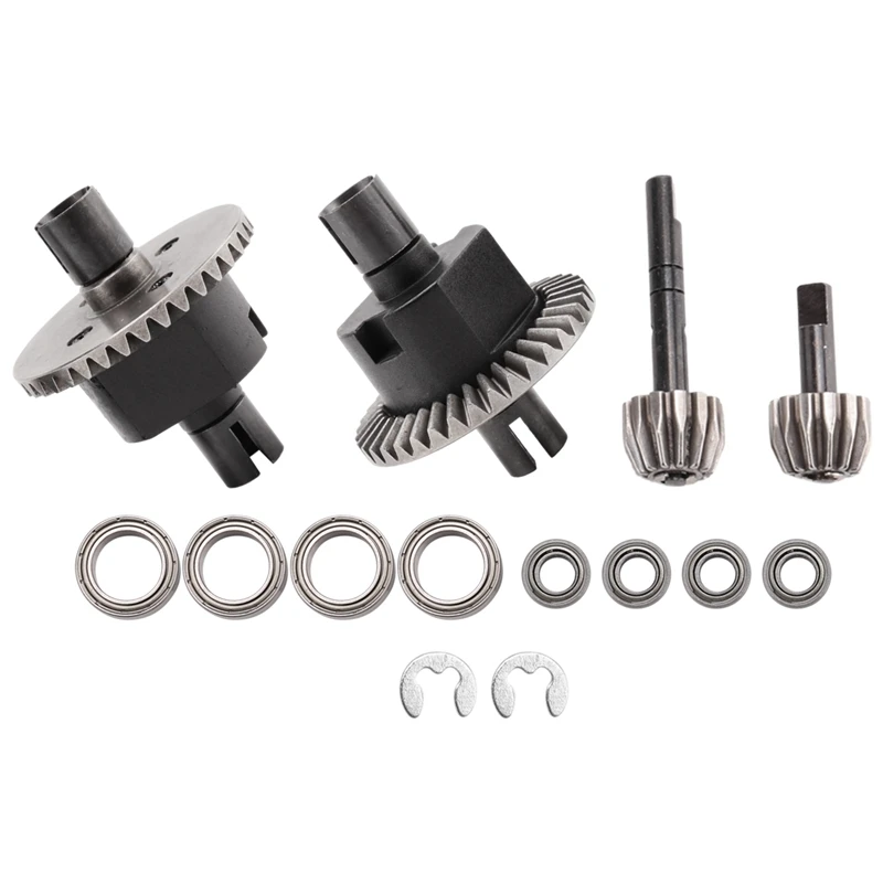Front & Rear Differential And Gear Kit For HSP Redcat Volcano 94123 94107 94111 94118 94166 1/10 RC Car Upgrade Parts-AT35