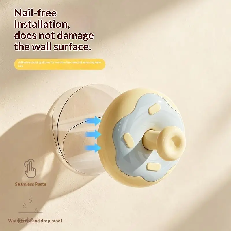 Suction Cup Hook Tool Free No Drill Waterproof Wall Hook for Bathroom Kitchen Shower Door Hanging Loofah Towels Cooking Tools