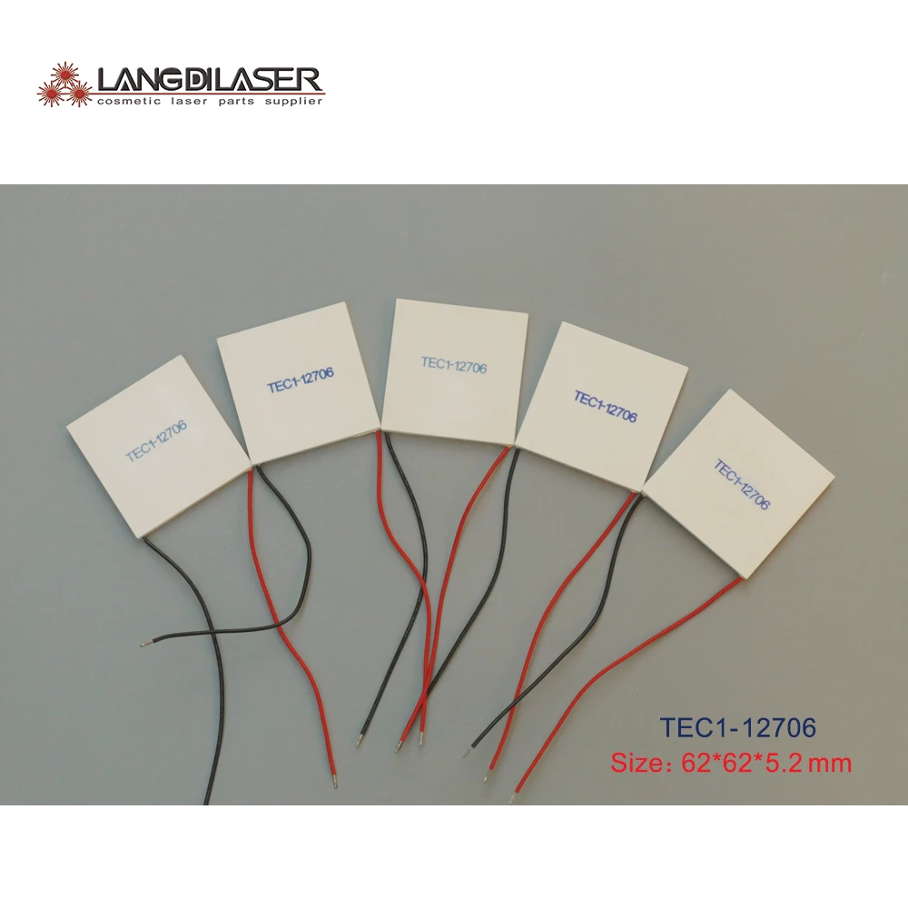 

Peltier Cooling Plate TEC1-12706 / Size 62*62*5.2mm