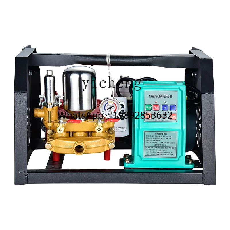 C1 agricultural electric spraying machine new high pressure remote control high power spray machine 12/48/60/72 /220V pump
