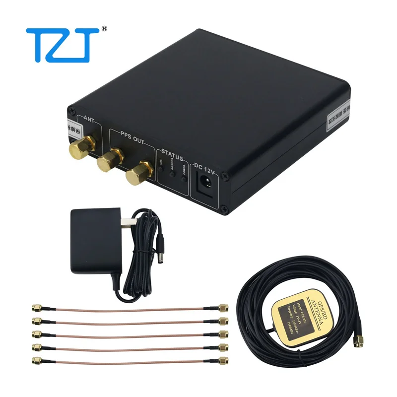 TZT 10M GPS Clock Taming Ultra-high Precision Software Defined Radio Reference Clock with 5x10M Clock and 2xPPS Output