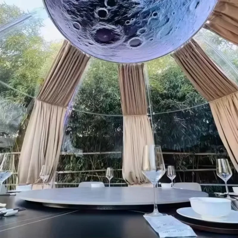 Hot Selling Bubble Room Star Bubble Room Luxury Dome Tiny House Portable Modular Splicing Dome Windproof Transparent for Russia