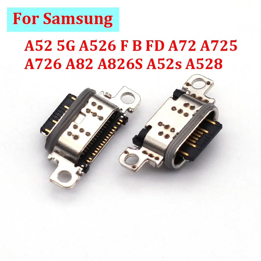 

Разъем зарядного устройства USB Type-C, 50 шт., для Samsung A52 5G A526 F B FD A72 A725 A726 A82 A826S A52s A528