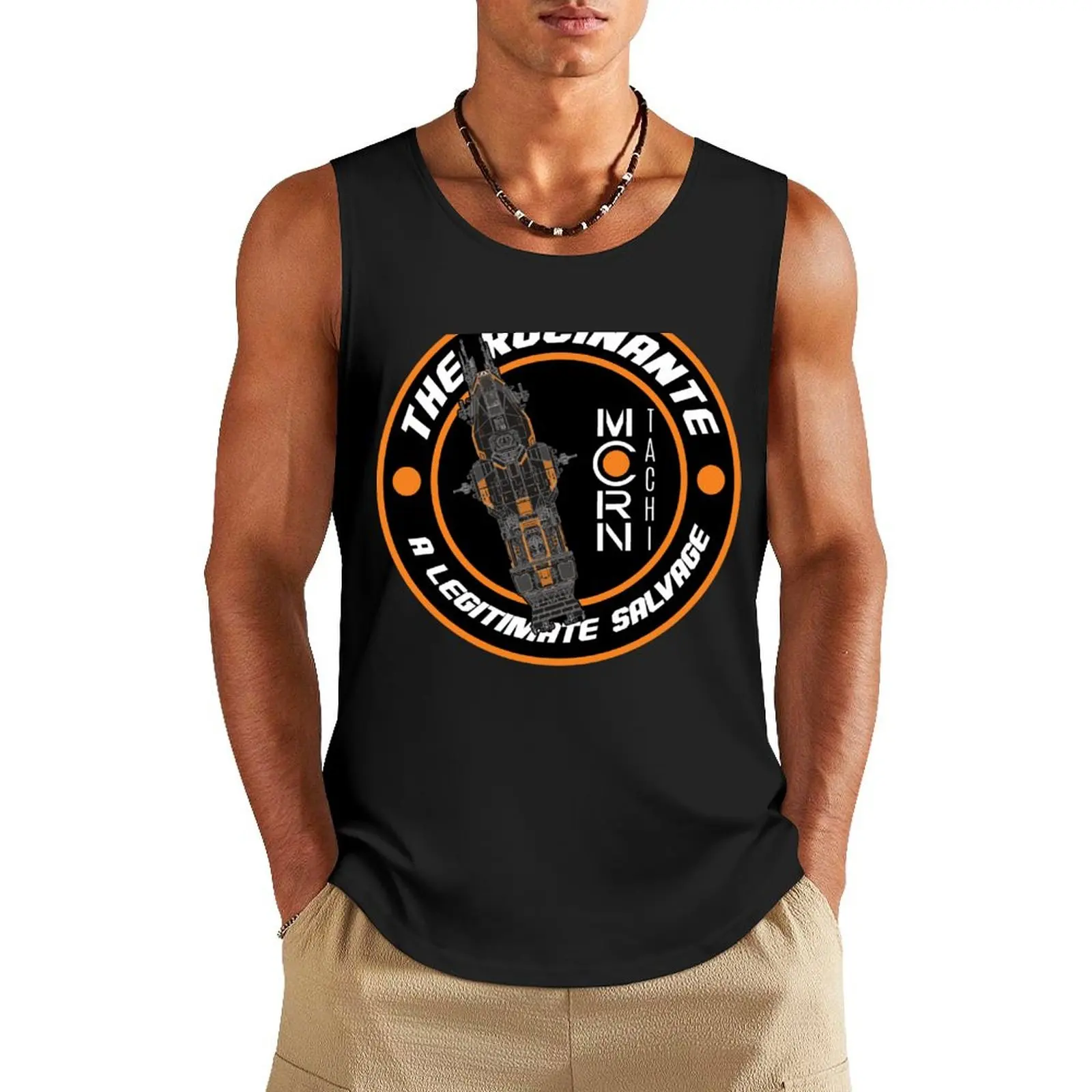 A Legitimate Salvage Tank Top Men gym sportswear gym t-shirts man bodybuilding for men