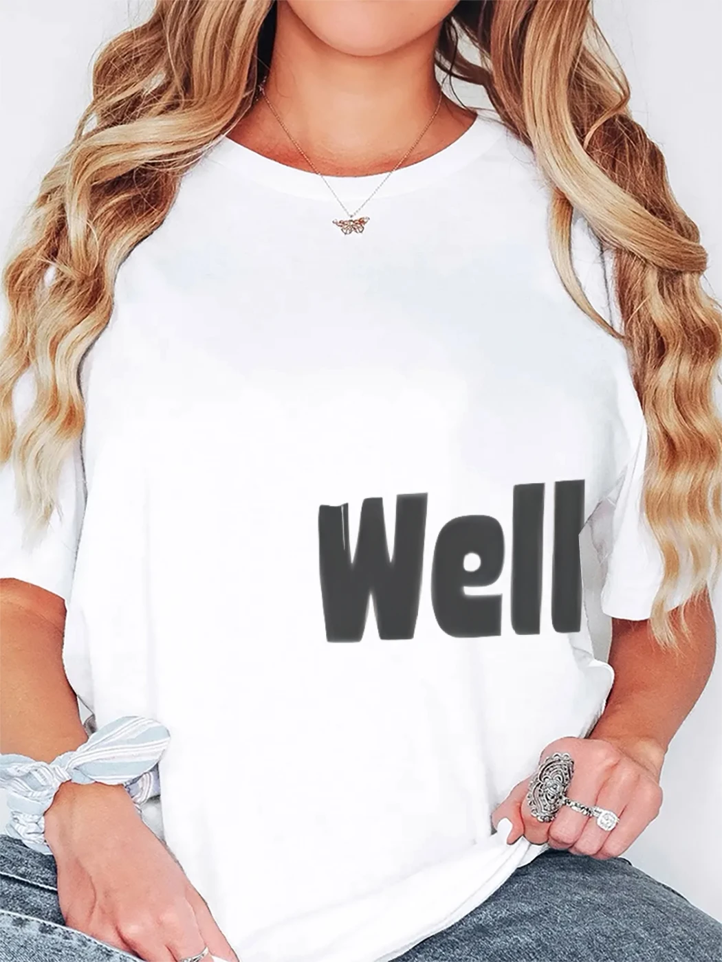 Magliette grafiche da donna alla moda e abiti da maglietta 2025 T-shirt estiva comfort in cotone vintage oversize streetwear casual