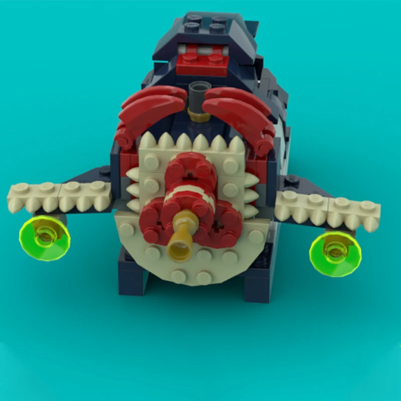 159pcs MOC Space Piratez Loot Hauler  Building Blocks Christmas Gift Spatial imagination development Creative Indoor Decoration