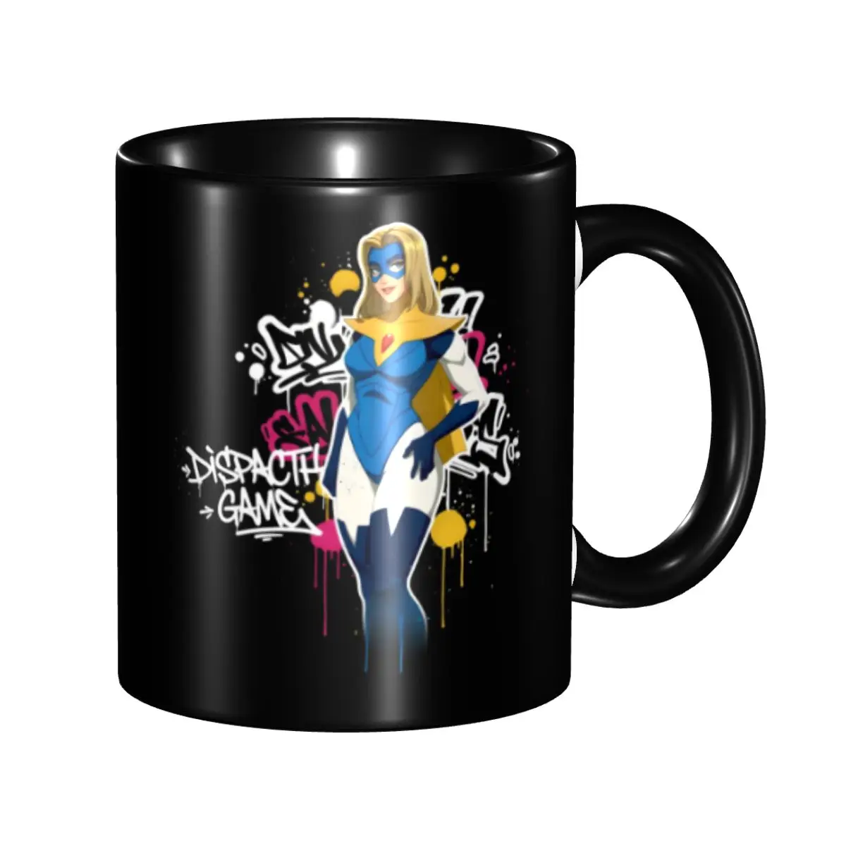 

Блондинка Блейзер Dispatch Game Блондинка Блейзер Dispatch Game Кружки Новинка Чайная чашка Подарок для женщины и мужчины