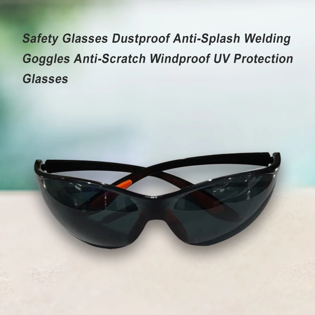 Safety Glasses Dustproof Anti-Splash Welding Goggles Anti-Scratch Windproof UV Protection Glasses