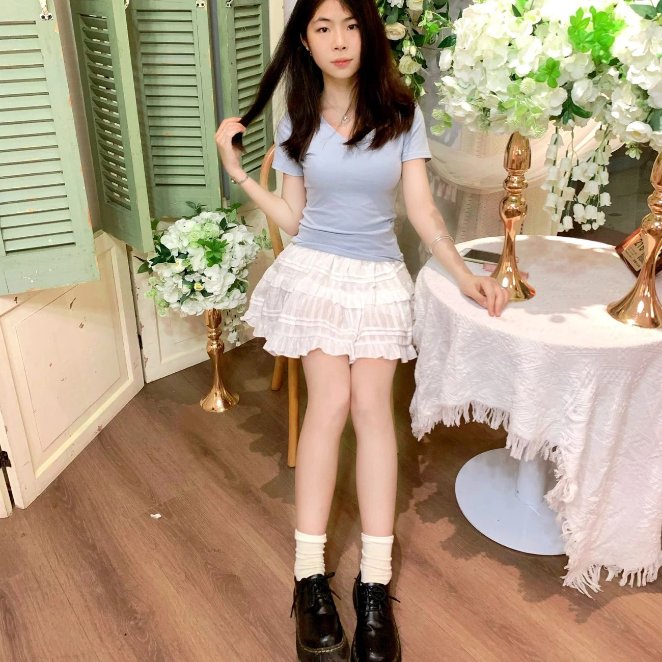 Y2k Skirts Women Ruffles High Waist Baggy Ins Hot Girls American Retro Streetwear Dance Girls Casual Daily Ulzzang Pleated Chic