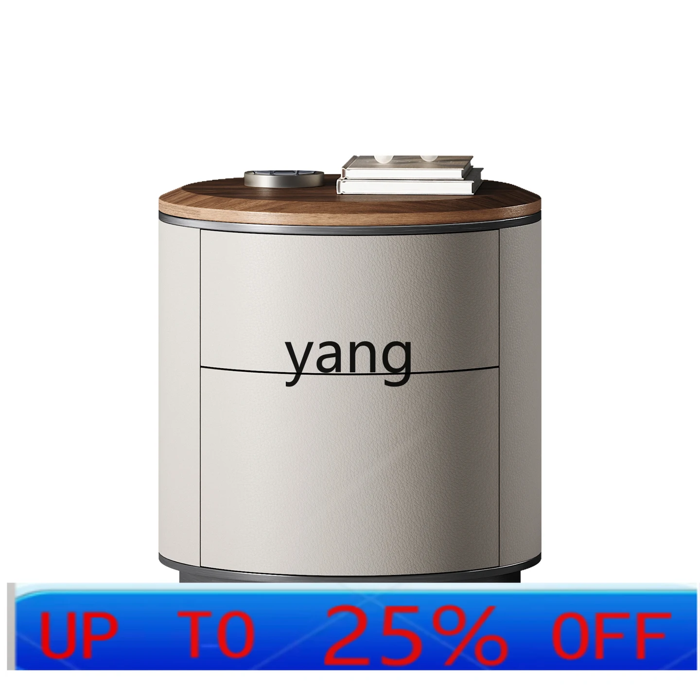 

LMM bedside table Italian light luxury large flat bedroom high-end bedside table