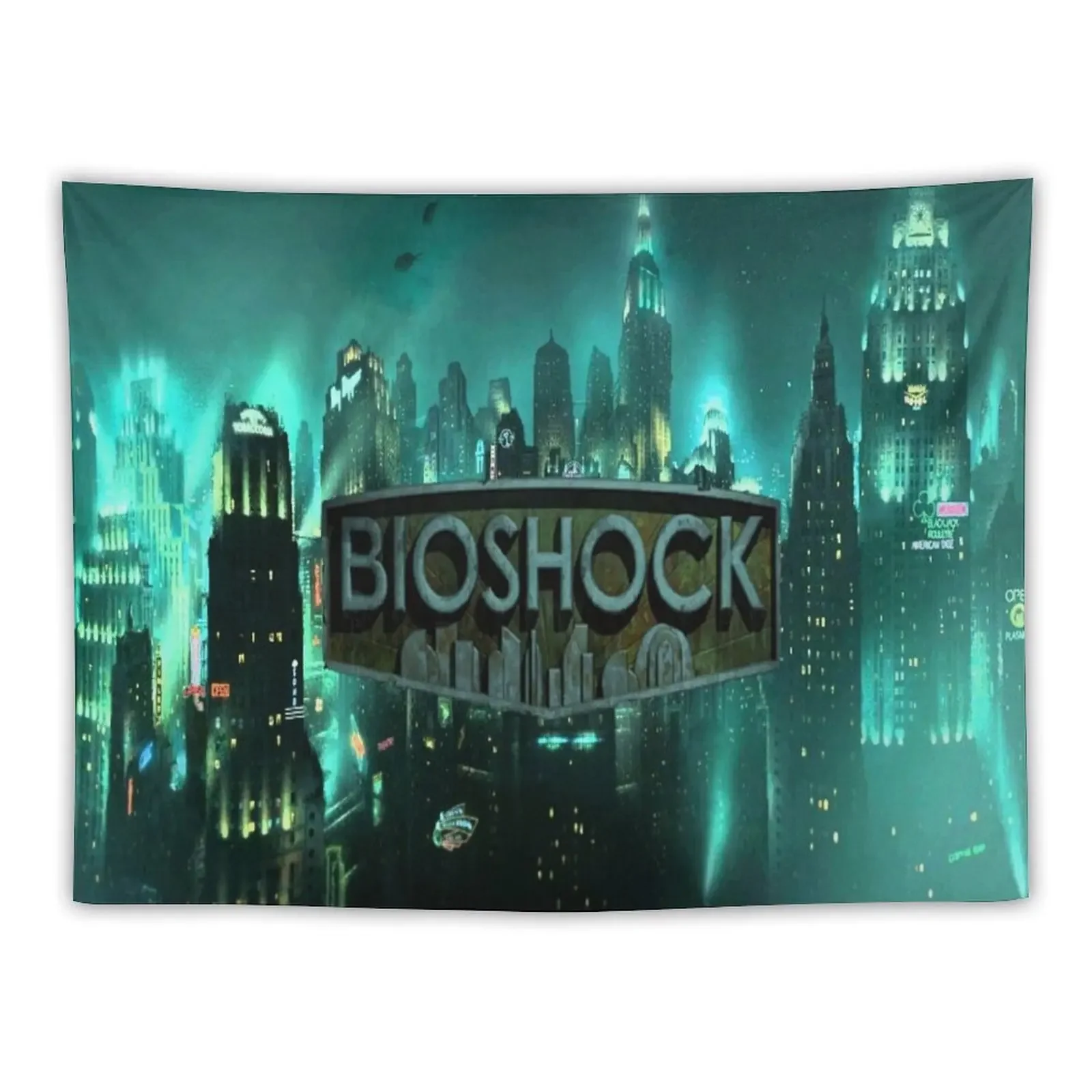 

Bioshock Rapture Logo Tapestry Wall Tapestries Wall Hanging Tapestry