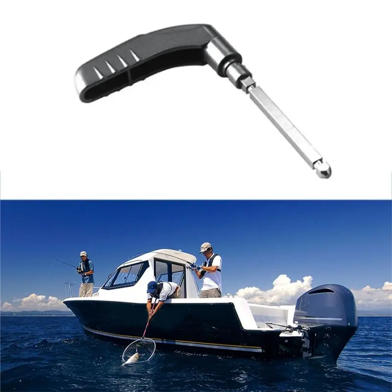 Reliable-1 Piece 6B4-44111-00-4D Boat Motor Handle Gear Shift ABS+Metal Replacement Parts For 9.9HP 15HP For Outboard Eng