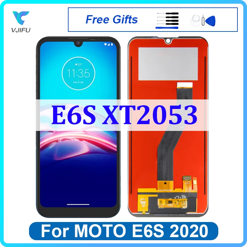 

6.1" Original LCD For Motorola E6S XT2053 Display Touch Screen XT2053-2 Digitizer Assembly Replacement Mobile Phone Repair Parts