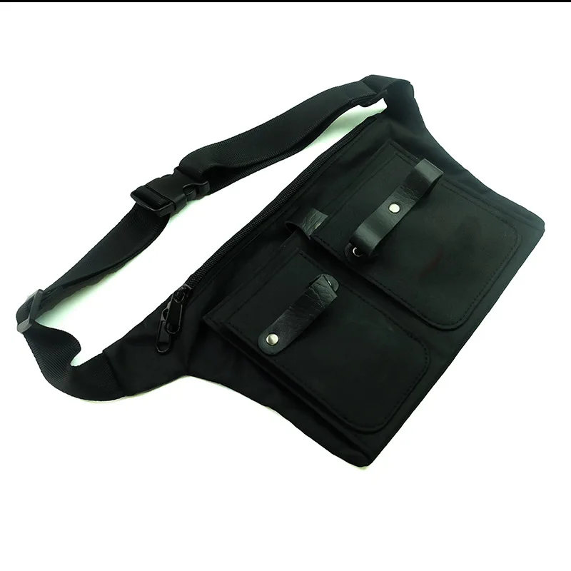 サロン理髪はさみバッグクリップ、シザーバッグ、ヘアケアスタイリングツール、理髪ホルスターポーチ（ベルト付き）