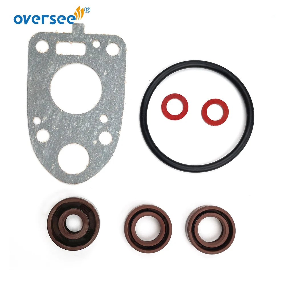 6L5-W0001 Lower Unit Gearbox Gasket Seal Kit for Yamaha 20HP 25 HP Outboard Engine 6L5-W0001-20 6L5-W0001-21