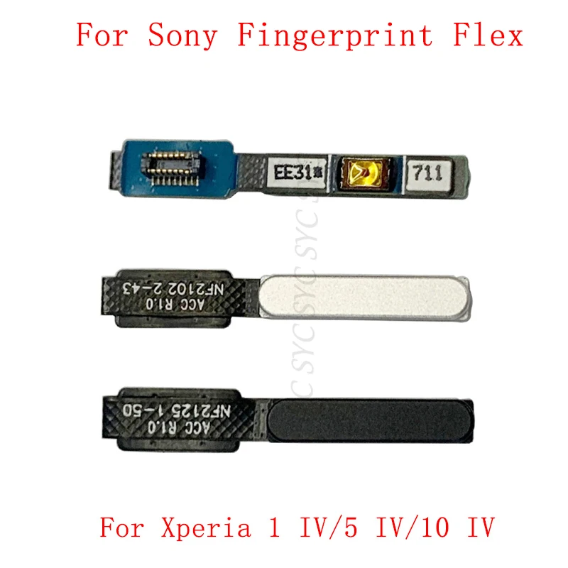 

Fingerprint Sensor Button Flex Cable For Sony Xperia 1 IV 5 IV 10 IV Touch Sensor Scanner Repair Parts