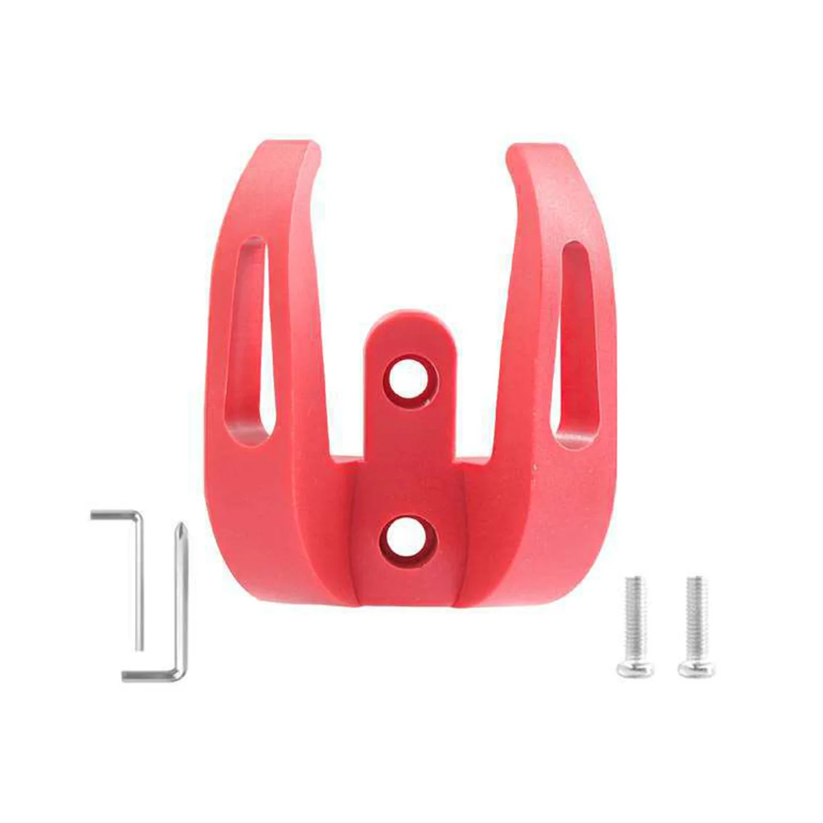 Universal Front Hook Hanger Electric Scooter for Xiaomi 1S / Pro2 Helmet Dual Claw Bags Grip Scooter Handle Hook Red