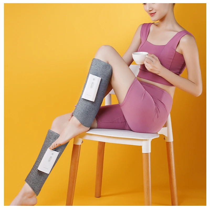 Portable Leg Protector Massager Heating Vibration Airbag Charging Air Pressure Air Wave Pedicure Calf Vein LEG Massager