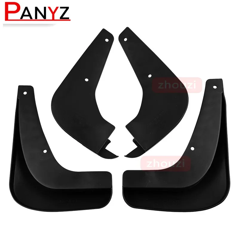 4Pcs Car Front Rear Mudflaps Mudguards Fender Flares Splash Guards Mud Flaps for Ford Mondeo 2007-2012