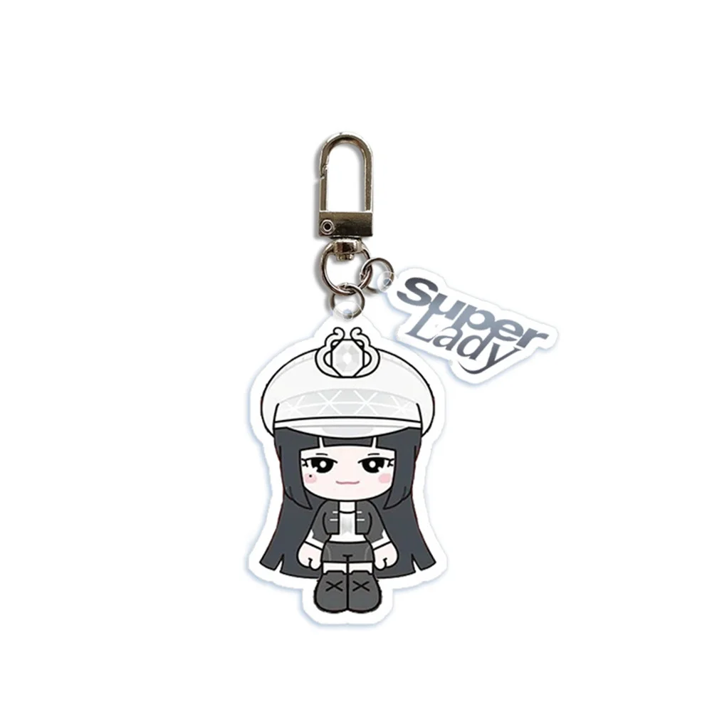 KPOP Acrylic Keychain MIYEON MINNIE Gidle Keyring SOYEON YUQI SHUHUA Backpack Hanging Accessories Fans Collection Gifts