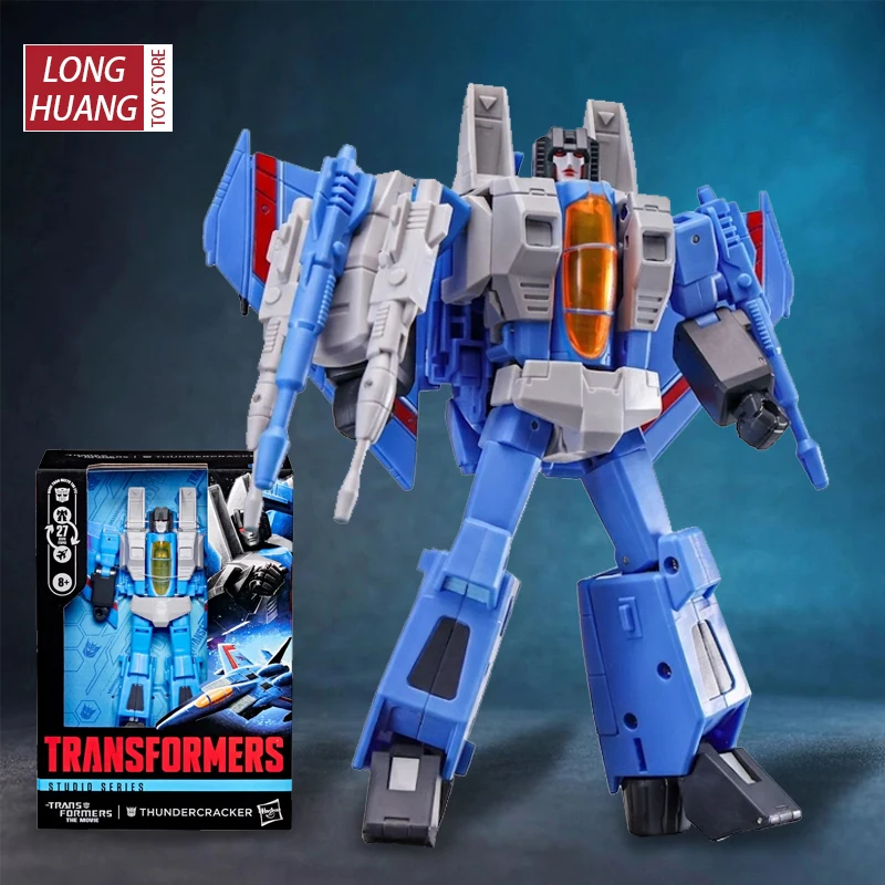 En stock, jouets transformables SS86 Blitzwing V‑Class Thundercracker Starscream Blitzwing V‑Class 86, collection de jouets de film, cadeaux
