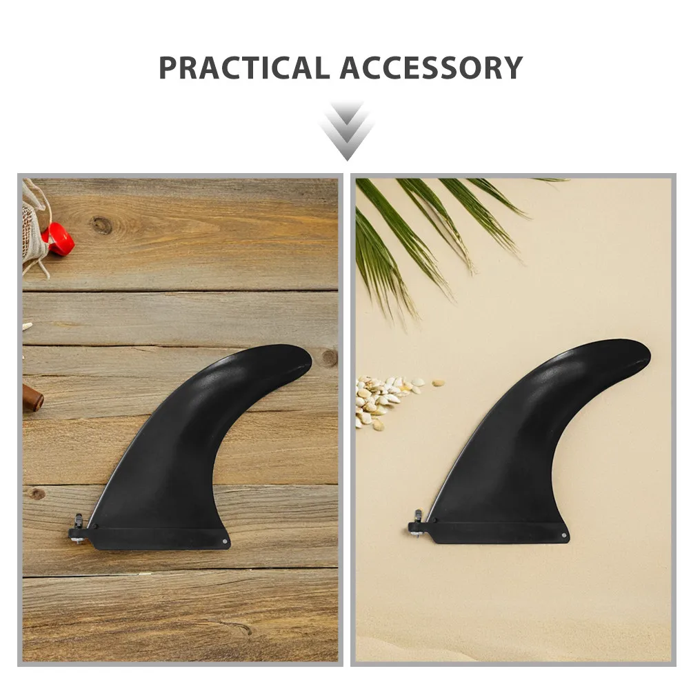 Inflatable Paddle Board Fin Detachable Screw Mount Tracking Fin for Sup Surfing Water Sports Portable Secure Attachment view 3