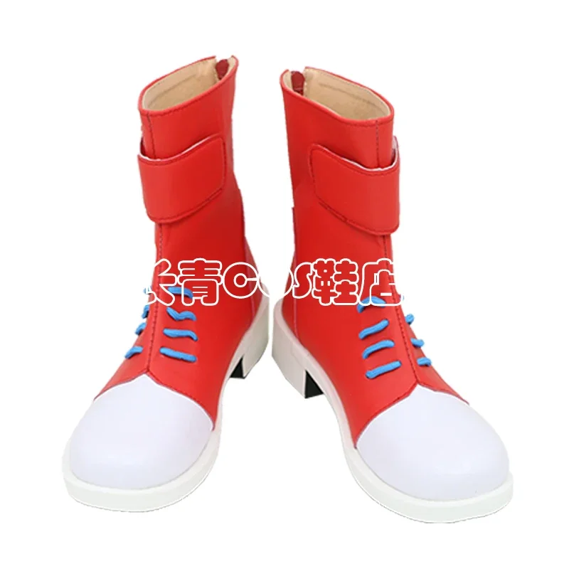 Anime Ghiaccio JoJo's Bizarre Adventure Cosplay Shoes Comic Halloween Carnival Cosplay Costume Prop Cosplay Men Boots Cos