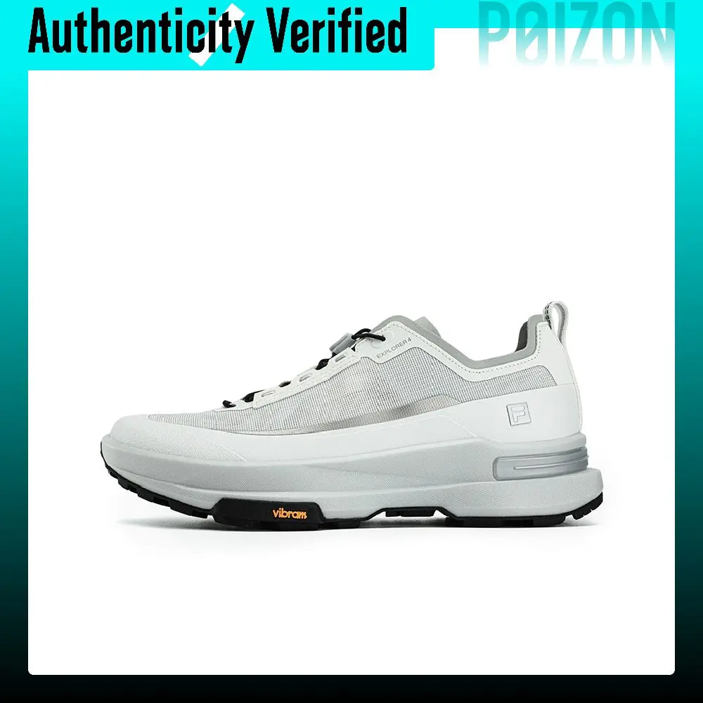 FILA EXPLORER 4 Outdoor Shoes Men's Low-top Gray White A12M631201FCG