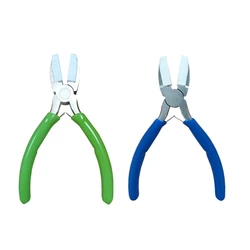 Nylon Jaw Flat Nose Pliers Chain Nose Plier Jewelry Making Tool for DIY Projects