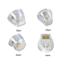 Fractional 10/25/64 pins Rf Microneedling Insulate Morpheus Radio Frequency Rf Micro Needle Beauty Machine