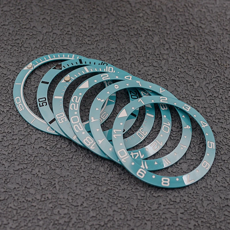 Seiko 38 مللي متر بحيرة الأزرق السيراميك ساعة الحافة إدراج حلقة القطر الداخلي 30.5 مللي متر يناسب SKX007 SKX009 الغوص ساعة حالة استبدال جزء