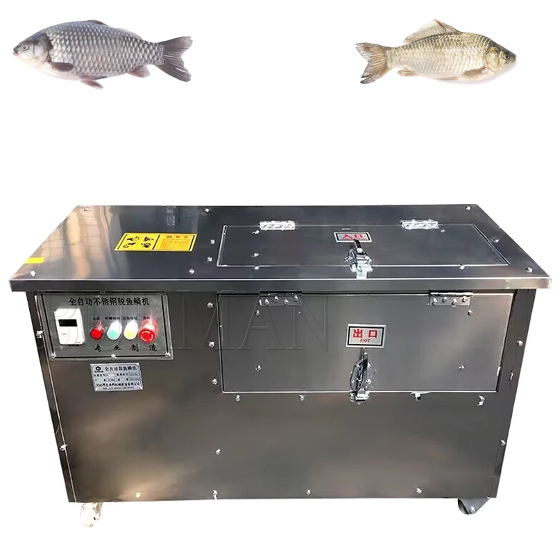 Automatic Remove Fish Scale Machine Electric Scraping Fish Scale Maker Commercial Stainless Steel Fish Scale Scraper