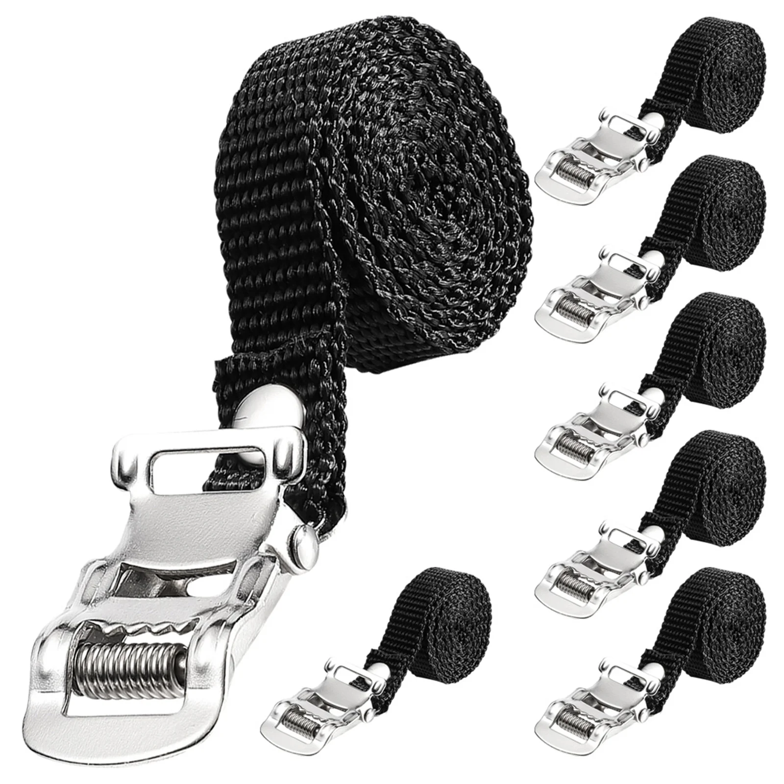 

8Pcs Exercise Bike Pedal Straps Universal Pedal Straps for Stationary Cycling Lightweight Easy to Use Gym Accessories