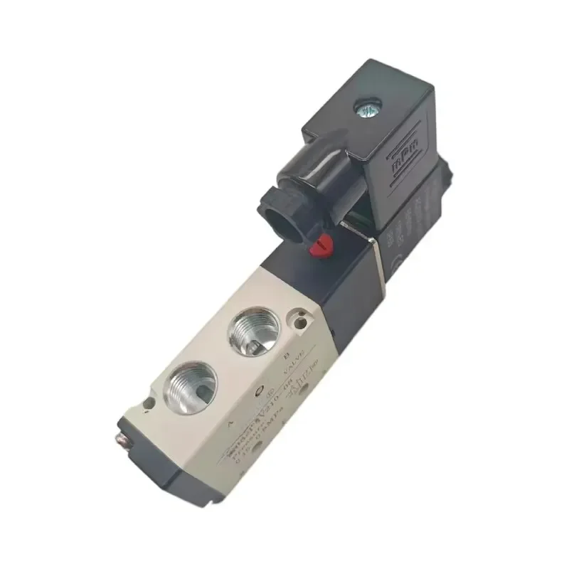 4V210-08 4V310-10 Two Position Five Way Pneumatic Solenoid Directional Control Valve