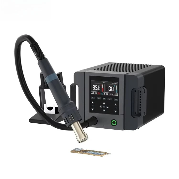 QUICK 861Pro Smart Hot Air Gun Soldering Station 1300W in Stock Fast Delivery for BGA SMD PCB Phone Repair 1 Piece MOQ view 2