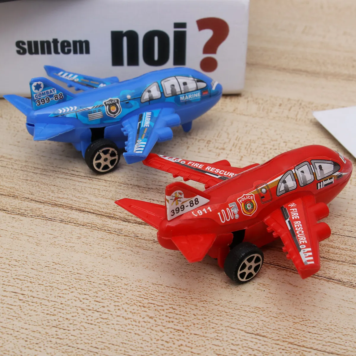 6Pcs Mini Plastic Airplane Toys for Kids – Realistic Educational Model Set for Color Recognition & Imagination