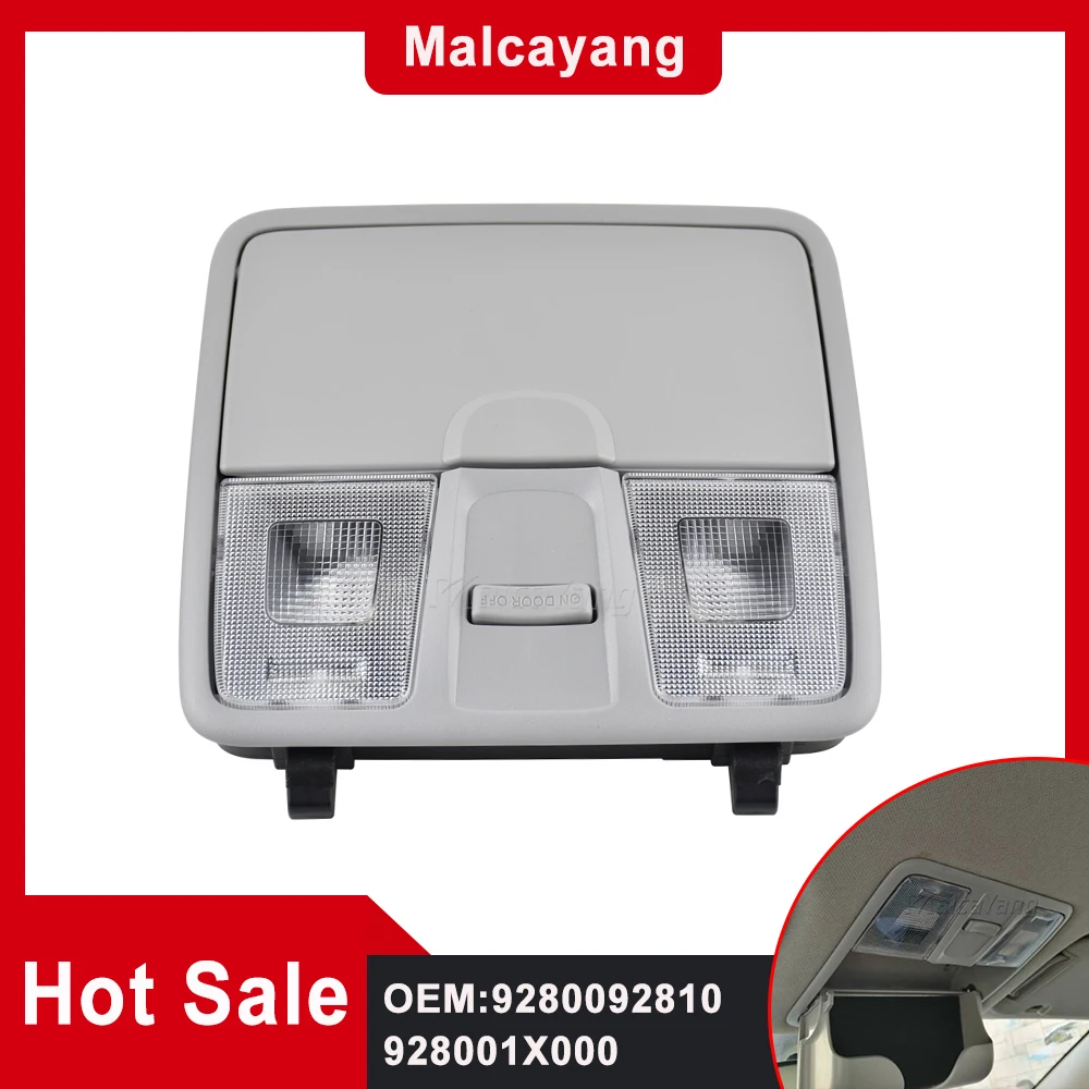 Refitting interior ceiling lamp 9280092810 For Hyundai Creta Ix25 I10 IX20 Accent Lamp Assy Overhead Console Reading lights