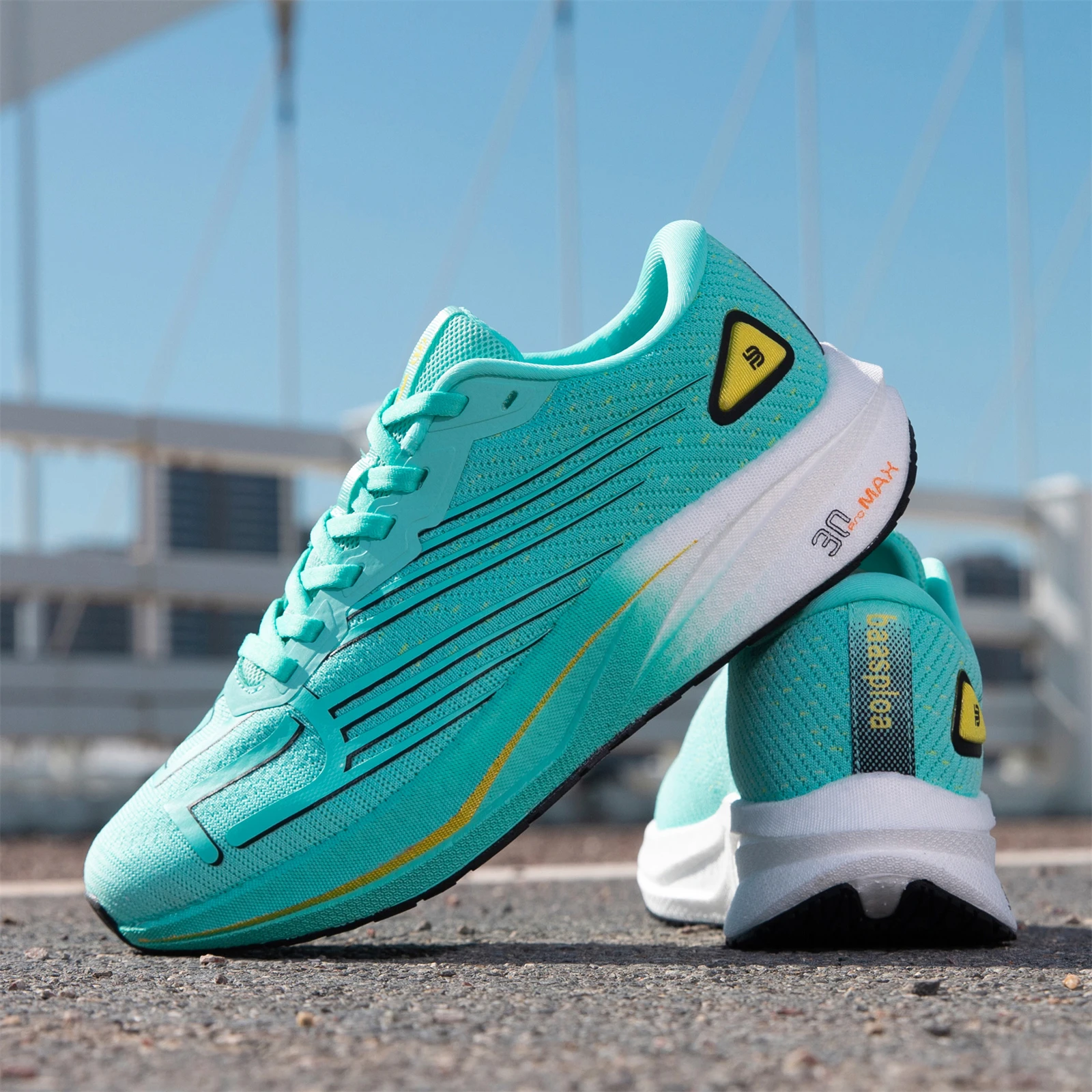 

Baasploa Women Professional Running Shoes Outdoor Carbon Plate Non Slip Sports Shoes Female Casual Breathable Jogging Sneakers