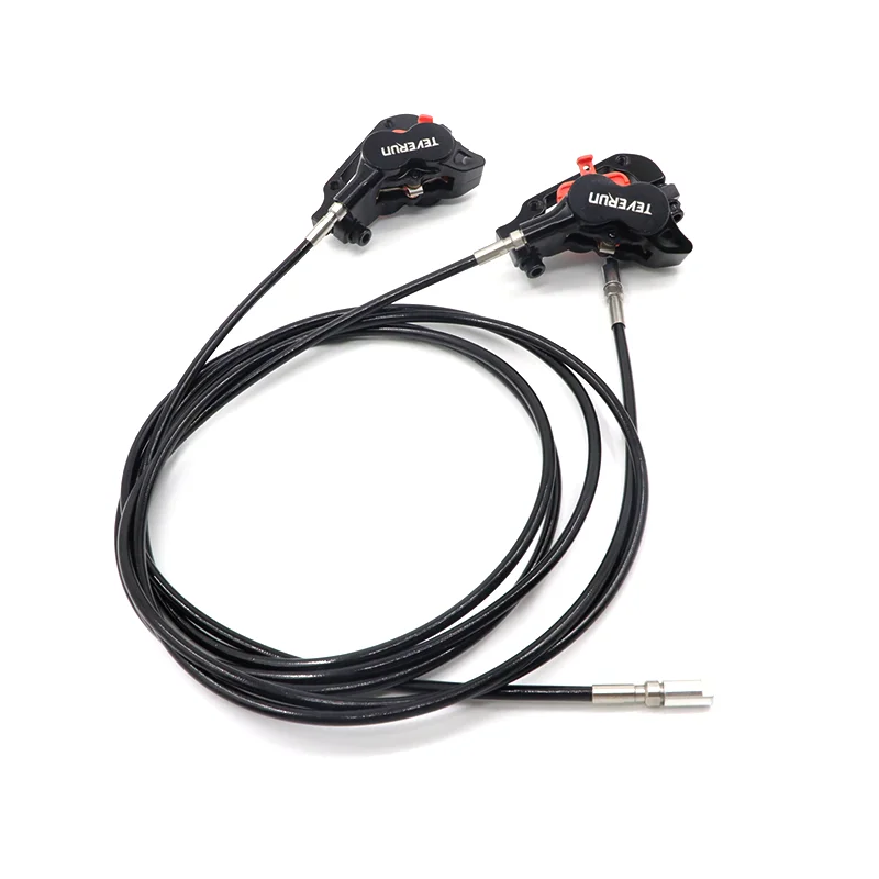 Original Newest 4 Piston Oil Hydraulic Brake For Teverun Fighter 11+/Supreme/7260R Electric Scooter Brake Caliper Parts